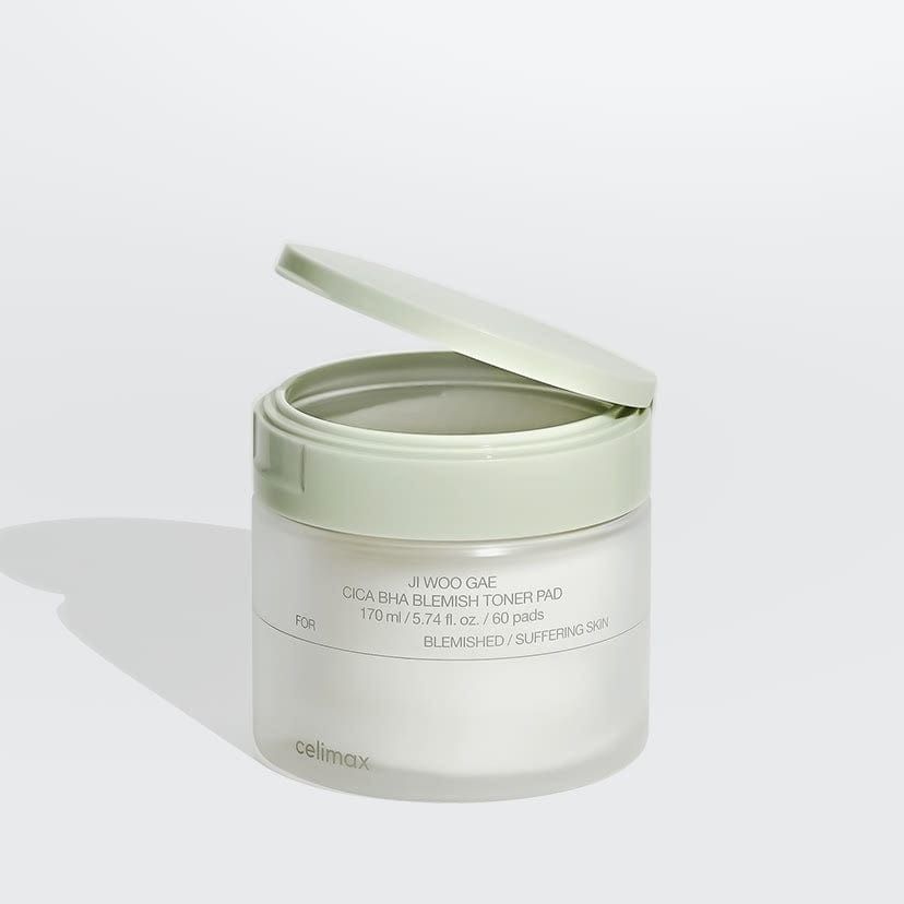celimax Ji Woo Gae Cica BHA Blemish Toner Pad