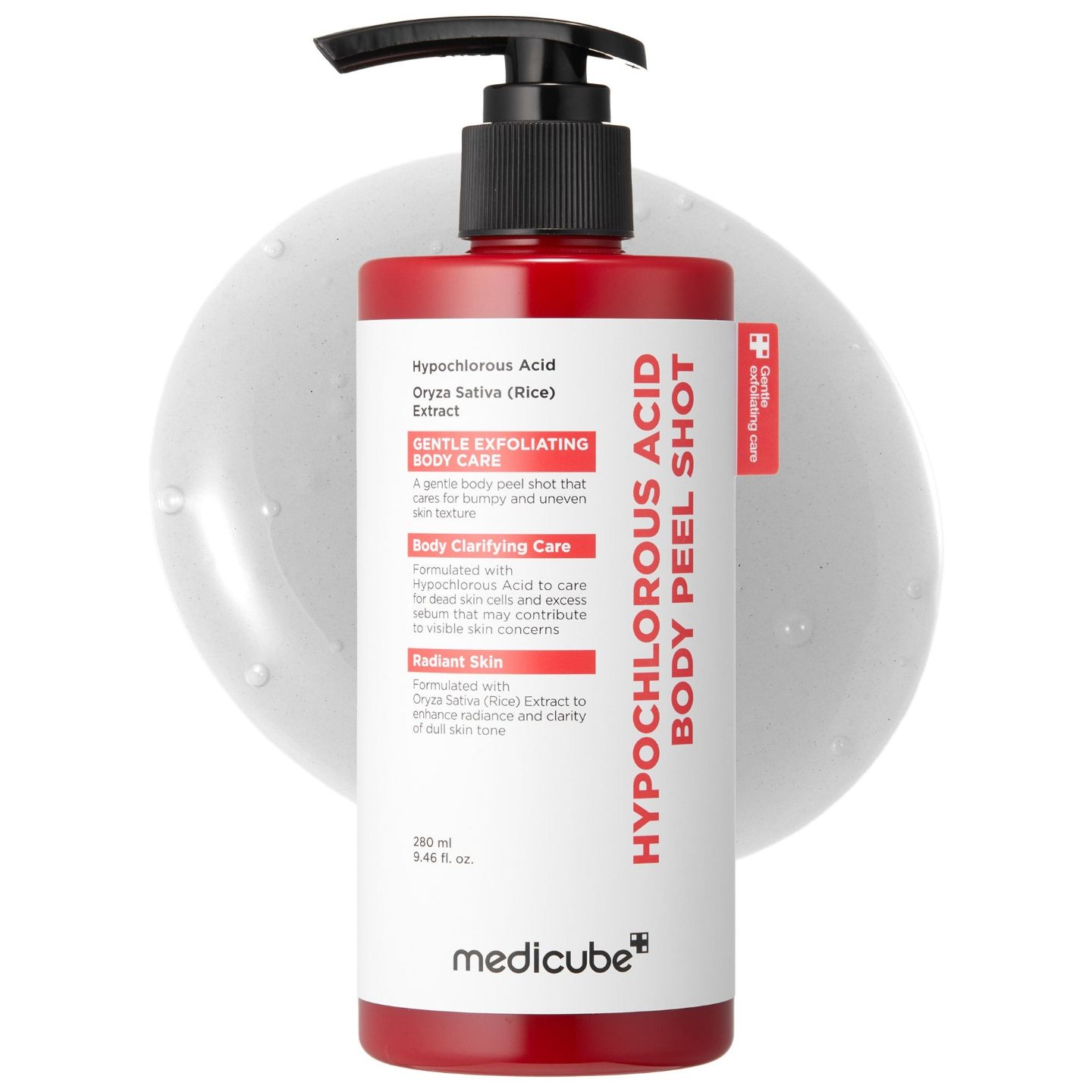medicube Body Peel Shot with Hypochlorous Acid