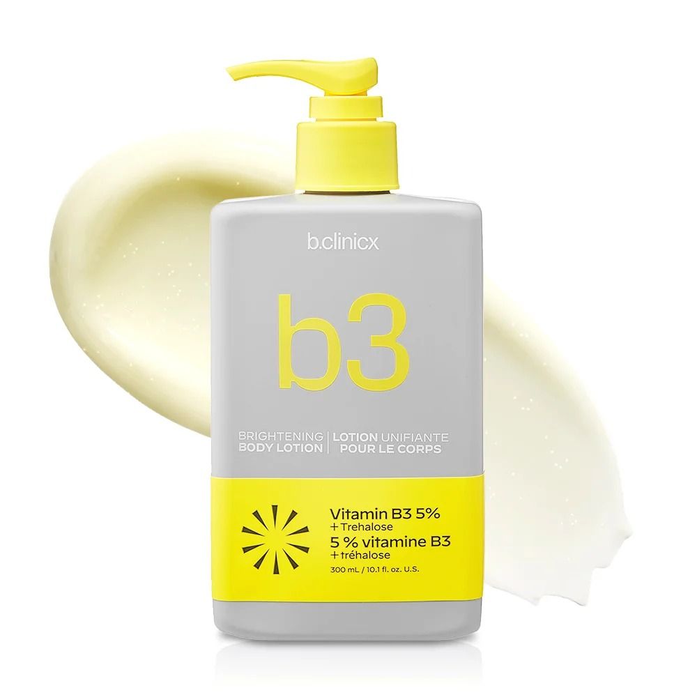b.clinicx b3 Brightening Serum Tone Correcting Body Lotion